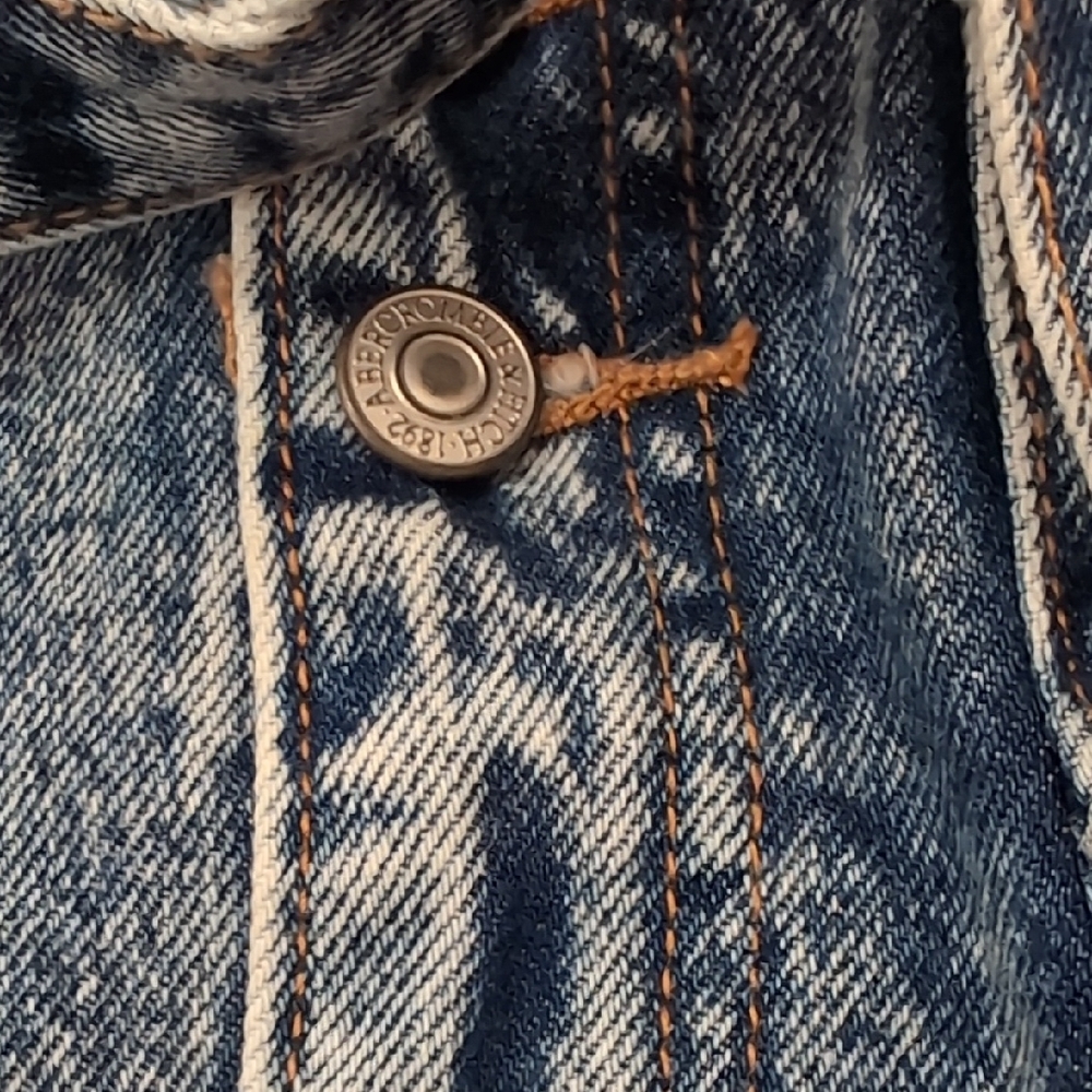 Abercrombie & Fitch Blue Denim Mini Skirt 12 - Picture 4 of 8